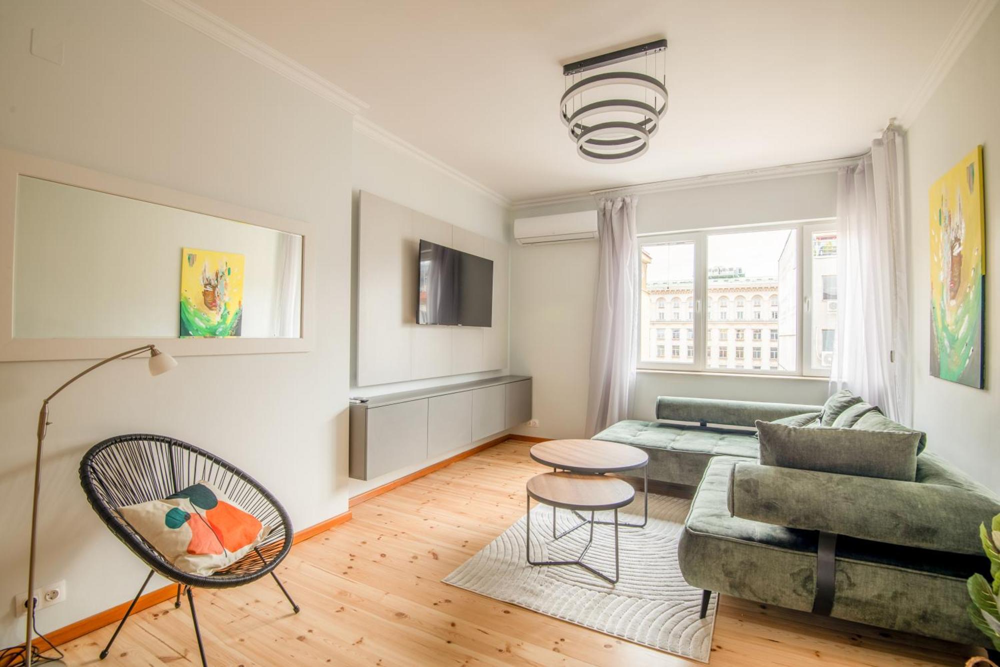 A Luxurious 2 Bedroom Apartment In Center Sofia Eksteriør bilde